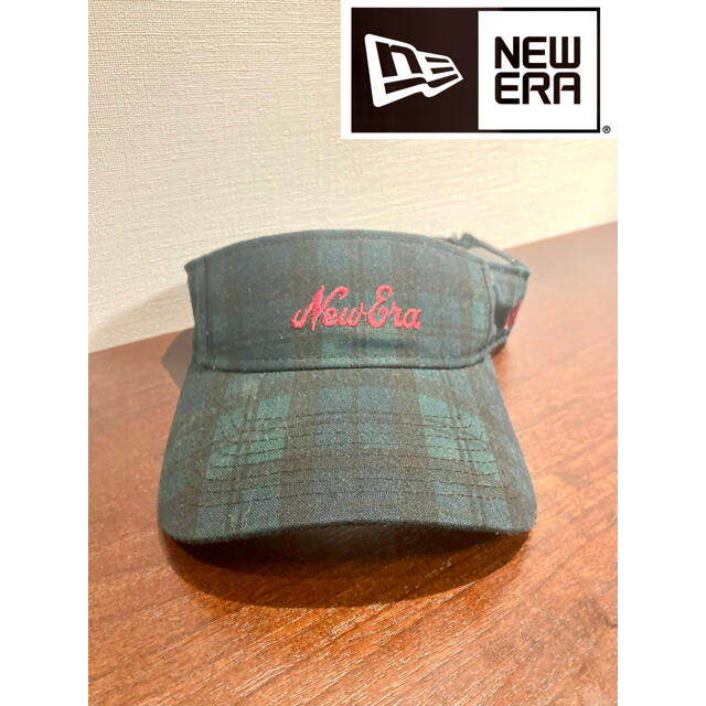 NEW ERA(ニューエラー)の【極美品*定価６千】NEW ERA*サンバイザー スポーツ/アウトドアのゴルフ(ウエア)の商品写真