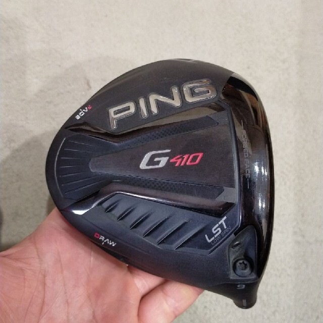 PING G410 LS TEC ドライバーヘッドのみロフト 9度-