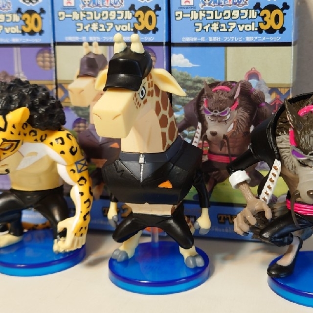 ワンピース ワールドコレクタブルフィギュア vol.30 ルッチ カク ジャブラ ワンピース ワールドコレクタブルフィギュア vol.30 ルッチ カク ジャブラ