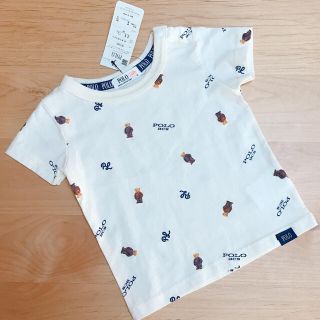 ポロラルフローレン(POLO RALPH LAUREN)の【新品タグ付き】ポロベア　ロゴTシャツ　90cm(Tシャツ/カットソー)