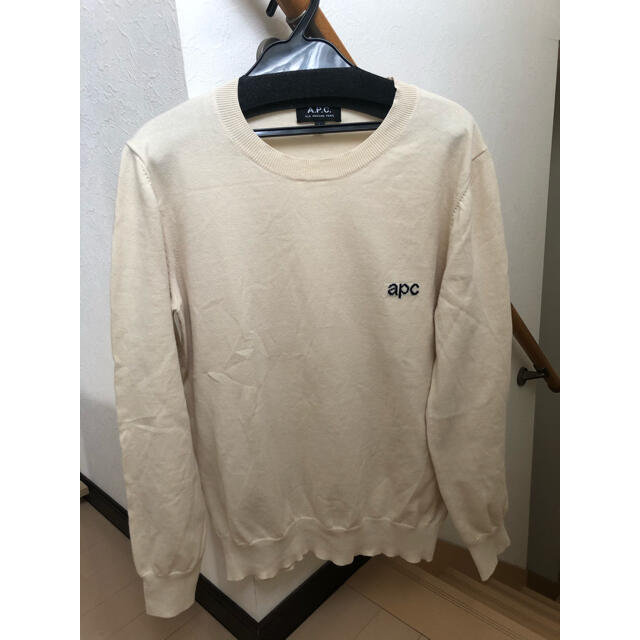 APC★コットンニット★écru★Lサイズ