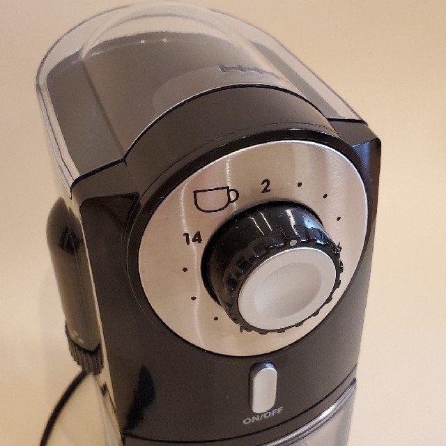 メリタ　フラットカッターディスクコーヒーグラインダーECG71-1B スマホ/家電/カメラの調理家電(電動式コーヒーミル)の商品写真