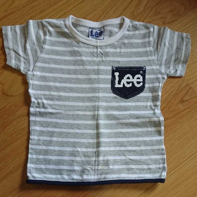 Lee(リー)のLee ボーダー 半袖 Tシャツ  130 キッズ/ベビー/マタニティのキッズ服男の子用(90cm~)(Tシャツ/カットソー)の商品写真