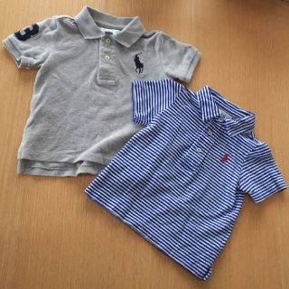 ラルフローレン(Ralph Lauren)のRALPH LAUREN ポロシャツ 2枚 80(シャツ/カットソー)