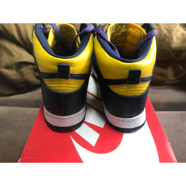 NIKE(ナイキ)のNike Dunk High Michigan 28.5cm メンズの靴/シューズ(スニーカー)の商品写真