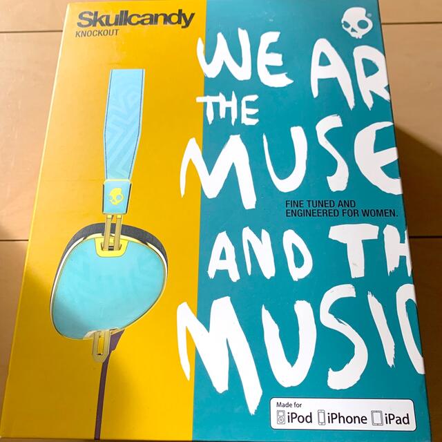 Skullcandy(スカルキャンディ)のヘッドホン【スカルキャンディ】Skullcandy KNOCKOUT スマホ/家電/カメラのオーディオ機器(ヘッドフォン/イヤフォン)の商品写真