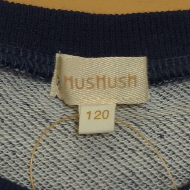 HusHush(ハッシュアッシュ)の新品未使用品HusHushワンピース 秋冬120cm キッズ/ベビー/マタニティのキッズ服女の子用(90cm~)(ワンピース)の商品写真