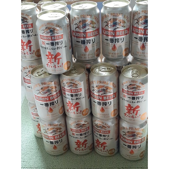 キリン(キリン)の麒麟　一番搾り　350ml　40本 食品/飲料/酒の酒(ビール)の商品写真