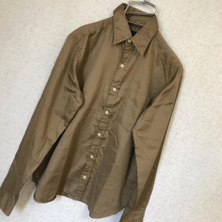 ラルフローレン(Ralph Lauren)のレディース　RALPH LAUREN ラルフローレン 春秋 ゴールド シャツ　M(シャツ/ブラウス(長袖/七分))