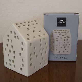 ケーラー(Kahler)のKAHLER URBANIA TEA LIGHT HOUSE(置物)