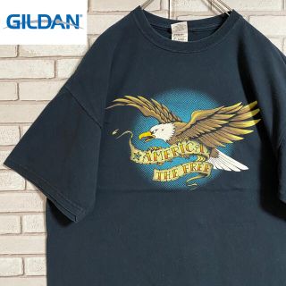 ギルタン(GILDAN)のかつき様専用　90s 古着 ギルダン Tシャツ プリント ビッグシルエット (Tシャツ/カットソー(半袖/袖なし))