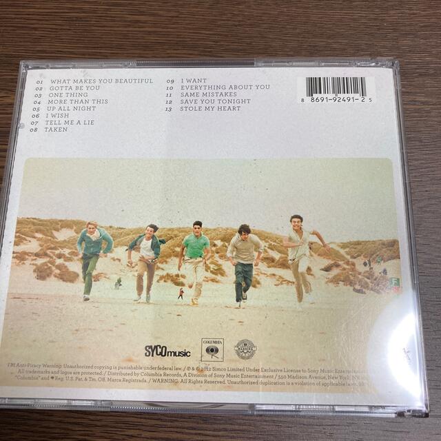 ONE DIRECTION  UP ALL NIGHT エンタメ/ホビーのCD(ポップス/ロック(洋楽))の商品写真