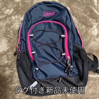 コールマン(Coleman)の【タグ付き新品未使用】Coleman バックパック   15L ネイビー(リュック/バックパック)