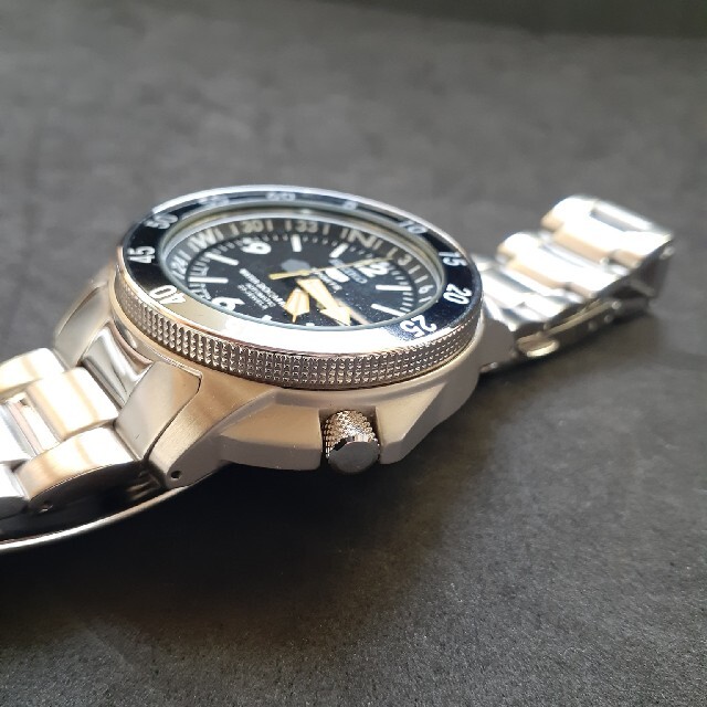 SEIKO(セイコー)のセイコー5 スポーツ ブラック アトラス 自動巻き メンズの時計(腕時計(アナログ))の商品写真
