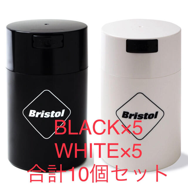 TIGHTVAC VACUUM CONTAINER 黒×5 白×5 10個セットファッション小物