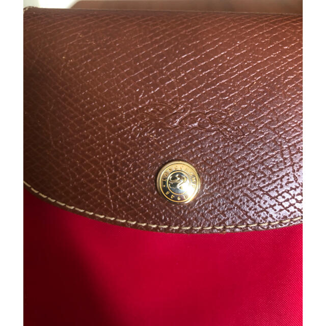 LONGCHAMP(ロンシャン)のロンシャン ル プリアージュ Sサイズ レッド レディースのバッグ(トートバッグ)の商品写真