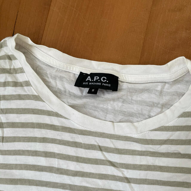 A.P.C(アーペーセー)のAPC HOMME ボーダーTシャツ メンズのトップス(Tシャツ/カットソー(半袖/袖なし))の商品写真