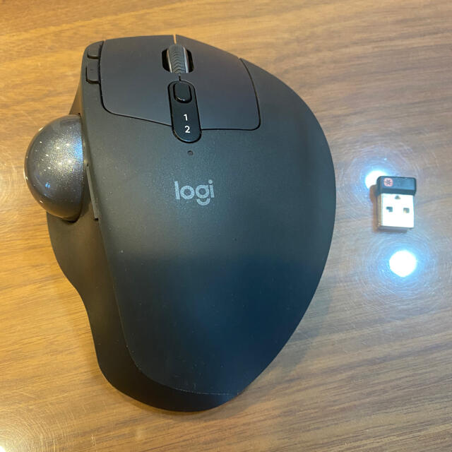 ケース付き Logicool MX ERGO MXTB1s トラックボール