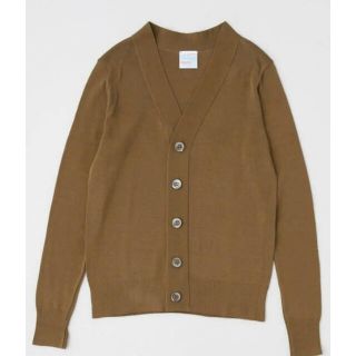 ジョンスメドレー(JOHN SMEDLEY)の【Letroyes / HENRI】コットンカーディガン カーキ　Ｍ(カーディガン)