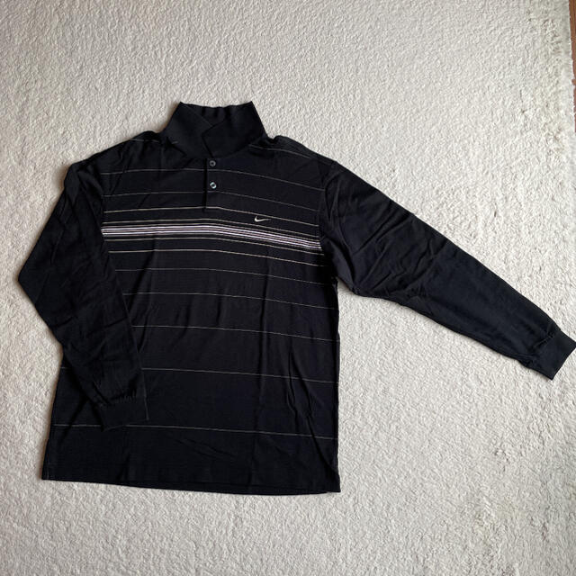 NIKE(ナイキ)の【美品】NIKEGOLF ナイキゴルフ　長袖ポロシャツ　サイズXL メンズのトップス(ポロシャツ)の商品写真