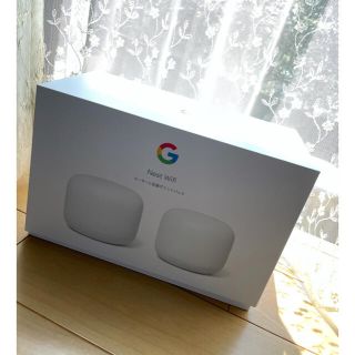 グーグル(Google)のGoogle Nest Wifiルータ＆拡張ポイント(PC周辺機器)