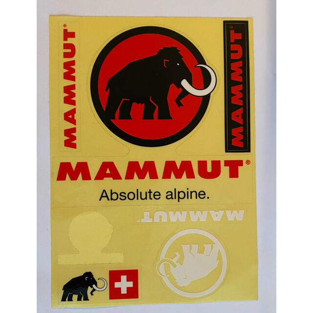 Mammut(マムート)のMAMMUT. マムート　ステッカー エンタメ/ホビーのコレクション(その他)の商品写真
