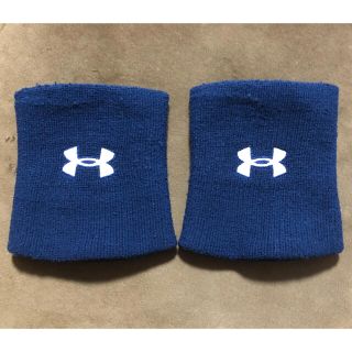 アンダーアーマー(UNDER ARMOUR)のアンダーアーマー リストバンド ネイビー2個セットUNDER ARMOUR (その他)