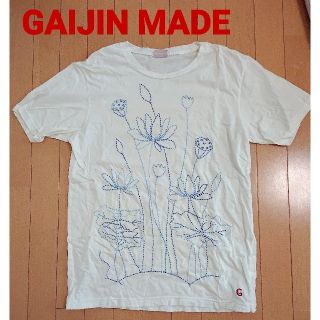 ガイジンメイド(GAIJIN MADE)のガイジンメイド 手刺繍Tシャツ Lサイズ(Tシャツ/カットソー(半袖/袖なし))