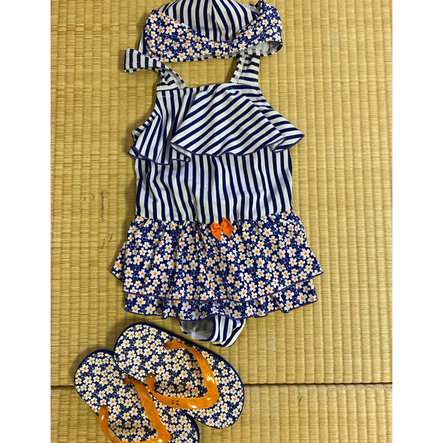 F.O.KIDS(エフオーキッズ)のFO kids 水着　セット キッズ/ベビー/マタニティのキッズ服女の子用(90cm~)(水着)の商品写真