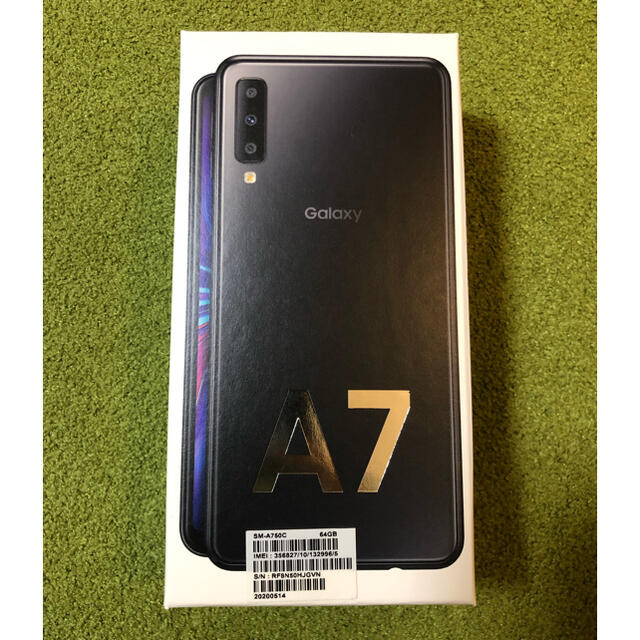 galaxy A7 黒