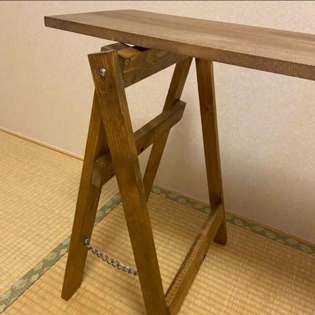 ハイスタイル用 木製ラック キャンプ キッチン テーブル