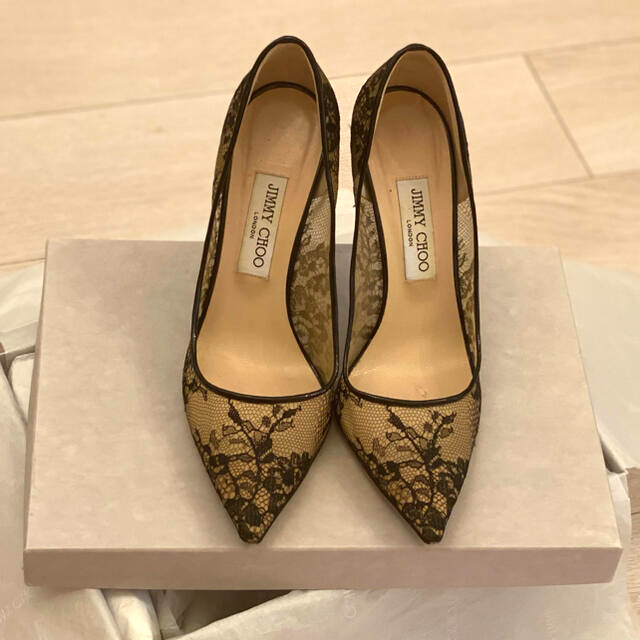 JIMMY CHOO - 正規品 美品 ジミーチュウ JIMMY CHOO ハイヒール