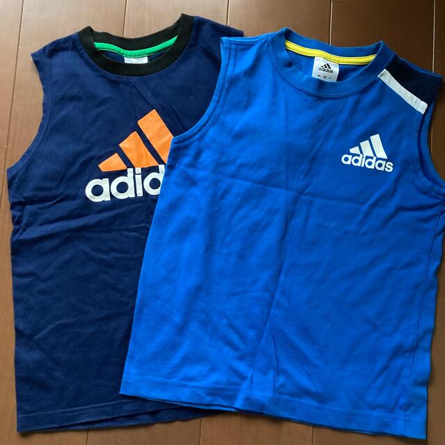 adidas(アディダス)のadidas Tシャツ 2枚セット キッズ/ベビー/マタニティのキッズ服男の子用(90cm~)(Tシャツ/カットソー)の商品写真