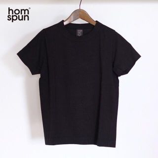 ビームス(BEAMS)の新品 homspun✨ホームスパン 天竺クルーネック 半袖Tシャツ カットソーS(Tシャツ(半袖/袖なし))