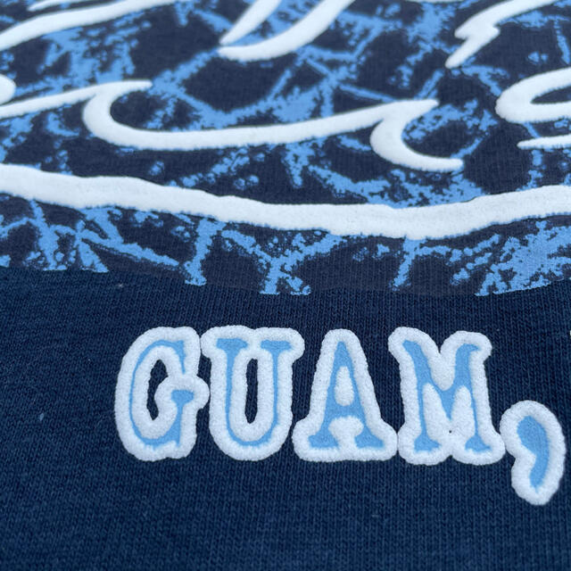 GUAM, U.S.A. イルカグラフティー Tシャツ　状態良好 発泡プリント