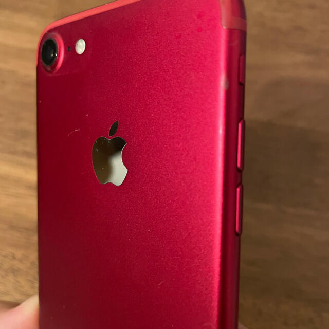 【美品】iPhone 7 Red 128 GB simフリー