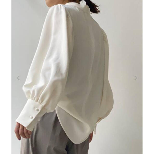 L'Appartement DEUXIEME CLASSE(アパルトモンドゥーズィエムクラス)のmya様専用　L'Appartement Stand Collar Blouse レディースのトップス(シャツ/ブラウス(長袖/七分))の商品写真