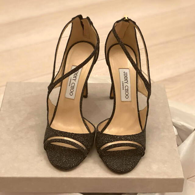 正規品 美品 ジミーチュウ JIMMY CHOO ハイヒール サンダル