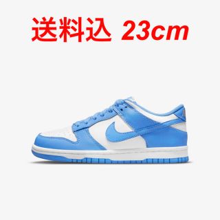 ナイキ(NIKE)の送料込23cm NIKE DUNK LOW GS UNIVERSITY BLUE(スニーカー)