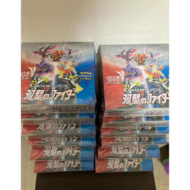 ポケモンカード 双璧のファイター 12box シュリンク付き