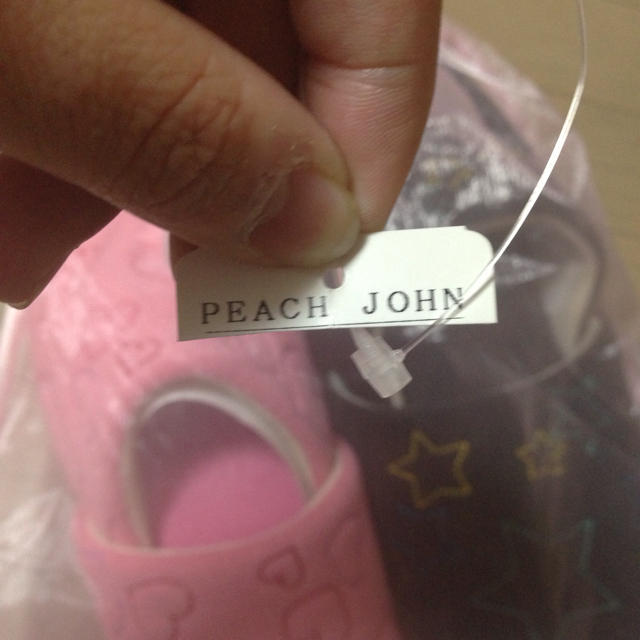 PEACH JOHN(ピーチジョン)のピーチジョンのペアスリッパ レディースのレディース その他(セット/コーデ)の商品写真