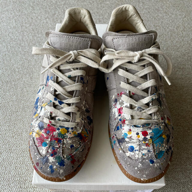 Maison Martin Margiela ジャーマントレーナー ペンキ