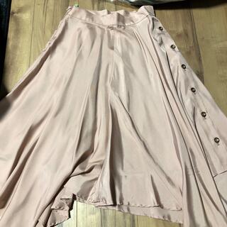 トランテアンソンドゥモード(31 Sons de mode)のスカート‼️ピンクベージュ(ひざ丈スカート)