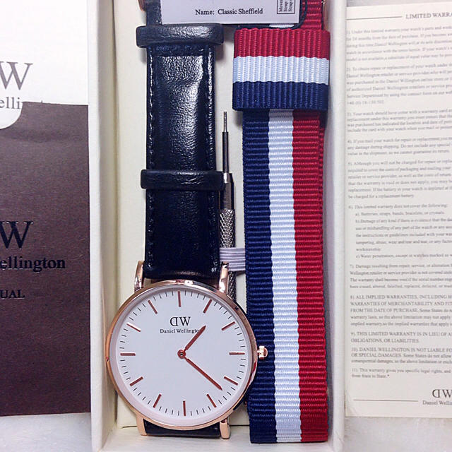 Daniel Wellington(ダニエルウェリントン)のオチ様専用♡0508DW40mm腕時計ローズ 正規品  メンズの時計(腕時計(アナログ))の商品写真