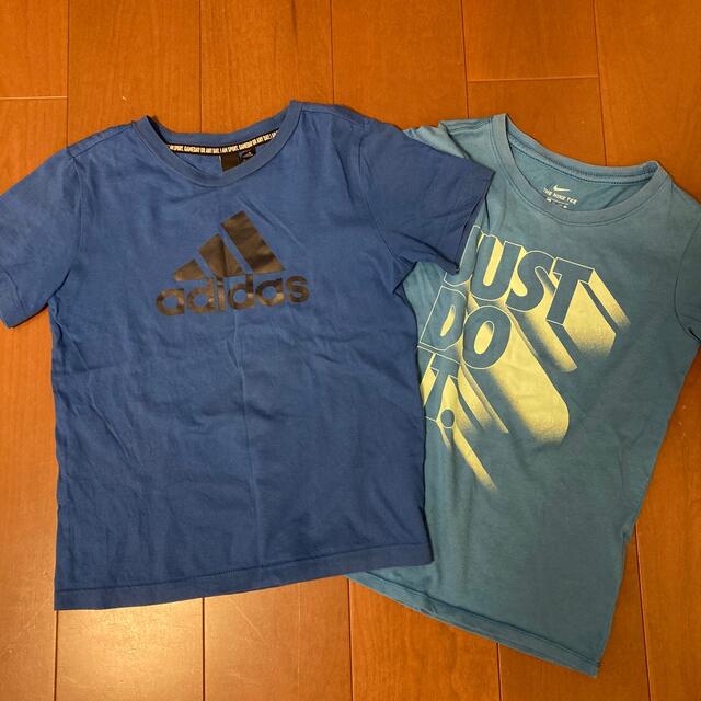 NIKE(ナイキ)のadidas NIKE Tシャツ ２枚セット キッズ/ベビー/マタニティのキッズ服男の子用(90cm~)(Tシャツ/カットソー)の商品写真