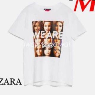 ザラ(ZARA)のバービープリントTシャツ(Tシャツ(半袖/袖なし))