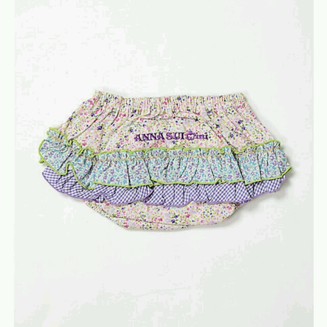 ANNA SUI mini(アナスイミニ)のアナスイミニ　フリルパンツ キッズ/ベビー/マタニティのベビー服(~85cm)(スカート)の商品写真