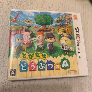 ニンテンドー3DS(ニンテンドー3DS)のとびだせ どうぶつの森 3DS【美品】(その他)