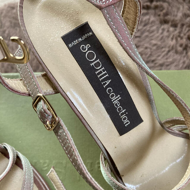 Sophia collection(ソフィアコレクション)のSOPHIA ★艶感のあるキレイ魅せサンダル レディースの靴/シューズ(サンダル)の商品写真
