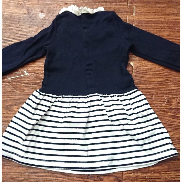 PETIT BATEAU(プチバトー)の専用☆新品同様☆プチバトー ワンピース キッズ/ベビー/マタニティのベビー服(~85cm)(ワンピース)の商品写真